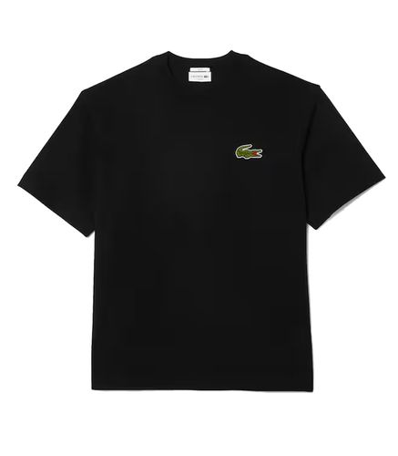 Camiseta Negra para Hombres - Oversize L - Lacoste - Modalova