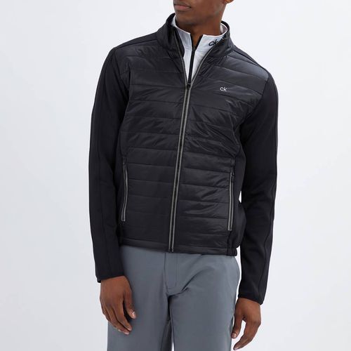 Black Quilted Stretch Jacket - Calvin Klein Golf - Modalova
