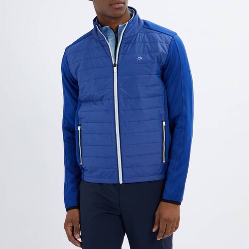 Blue Quilted Lightweight Jacket - Calvin Klein Golf - Modalova