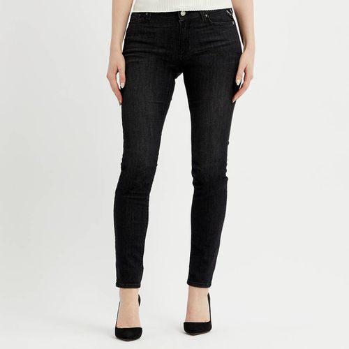 Black New Luz Skinny Stretch Jeans - Replay - Modalova