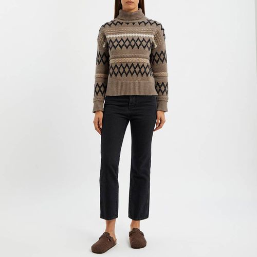 Mushroom Fair Isle Jumper - NÂ°Â· Eleven - Modalova