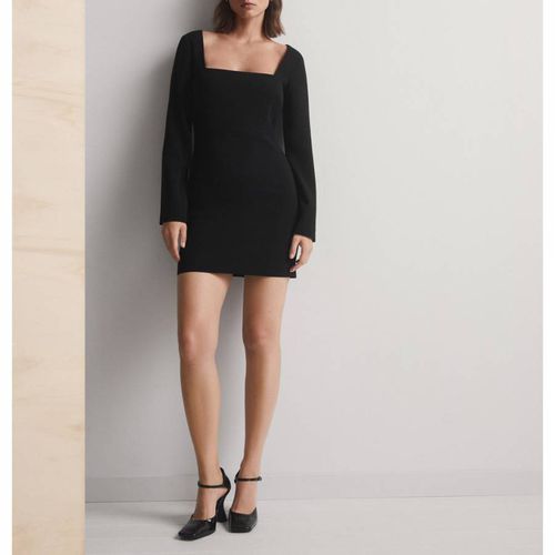 Black Fitted Dress - Mango - Modalova