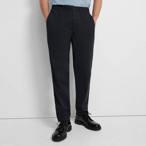 Black Curtis Straight Trousers - Theory - Modalova