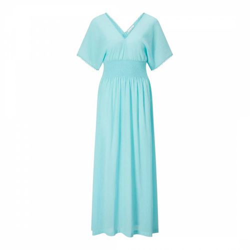 Aqua Smock Waist Maxi Dress - Heidi Klein - Modalova