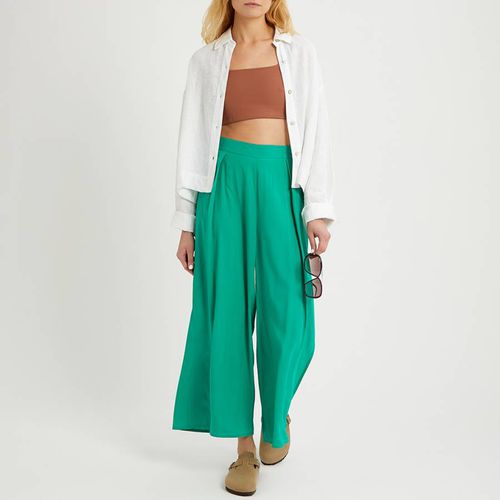 Emerald Side Split Trouser - NÂ°Â· Eleven - Modalova