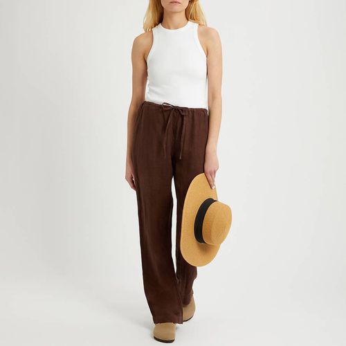 Cocoabean Linen Pull On Trouser - NÂ°Â· Eleven - Modalova