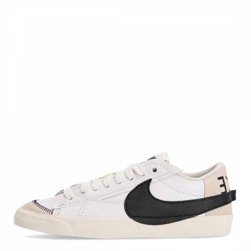 Men's White/Black Blazer Low 77 Jumbo Trainers - Nike - Modalova