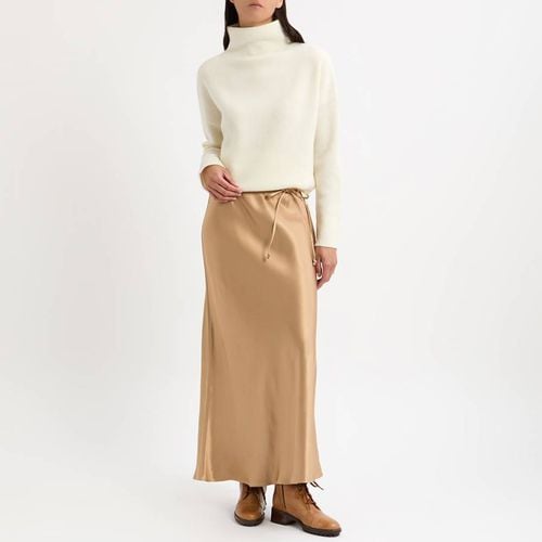 Bone Satin Slip Skirt - N°· Eleven - Modalova