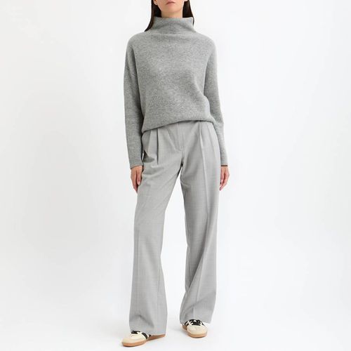 Cashmere Blend Funnel Neck Jumper - NÂ°Â· Eleven - Modalova