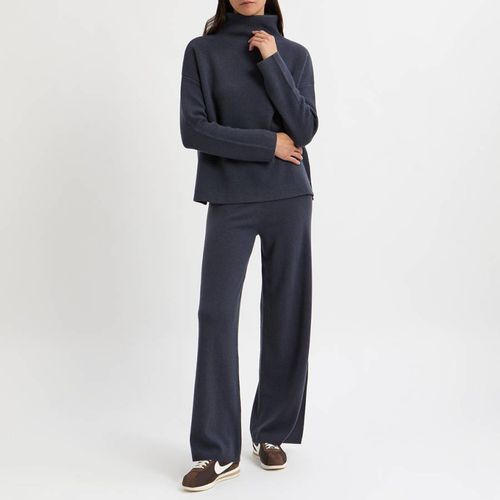 Slate Cashmere Blend Straight Leg Jogger - N°· Eleven - Modalova