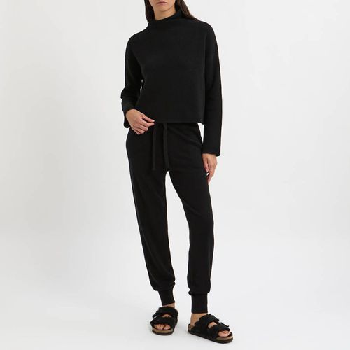 Black Cashmere Blend Cuffed Joggers - N°· Eleven - Modalova