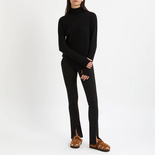 Cashmere Polo Neck With Stripe Jumper - N°· Eleven - Modalova