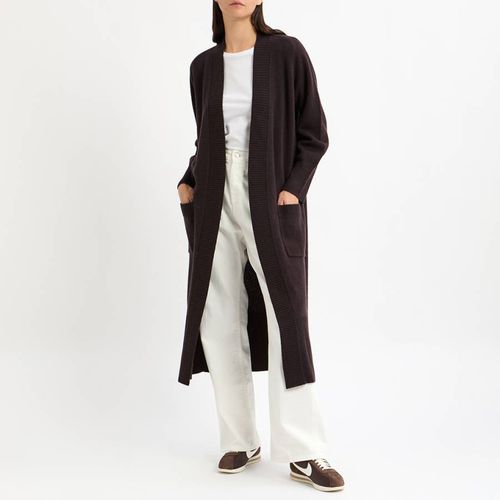 Brown Wool Longline Cardigan - N°· Eleven - Modalova