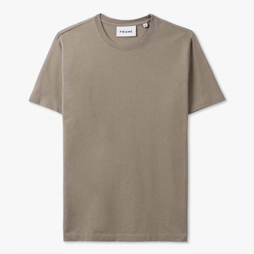 Stone Logo Cotton T-shirt - Frame - Modalova