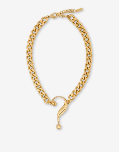 House Symbols !? Chain Necklace - Moschino - Modalova