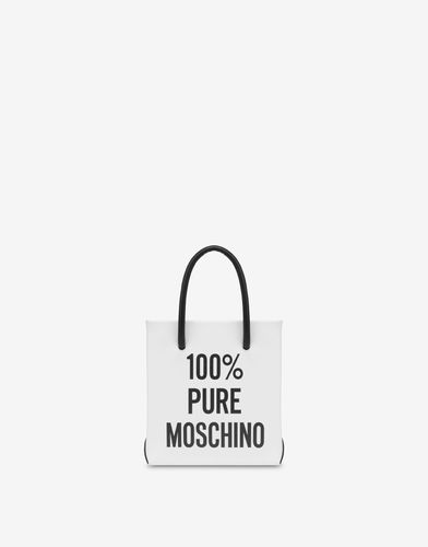Pure Calfskin Mini Bag - Moschino - Modalova