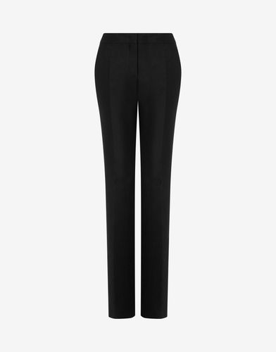 Classic Pant Duchesse Trousers - Moschino - Modalova