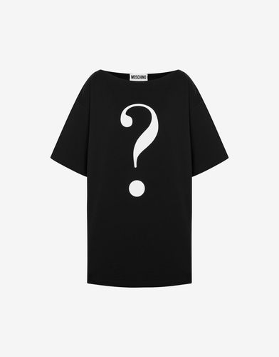 Question Mark Interlock T-shirt - Moschino - Modalova