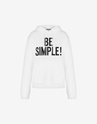 Be Simple! Hoodie - Moschino - Modalova