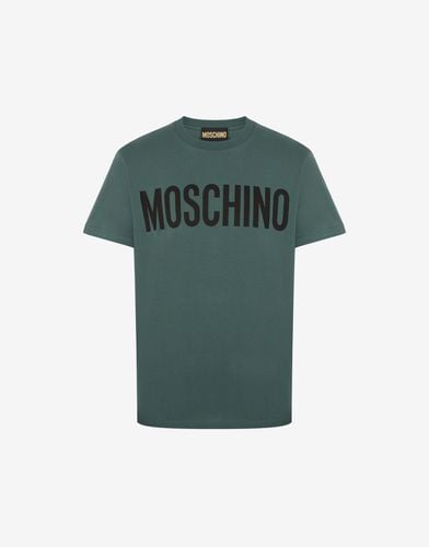 Jersey T-shirt With Logo - Moschino - Modalova