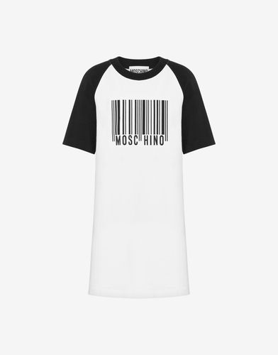 Barcode Interlock Dress - Moschino - Modalova