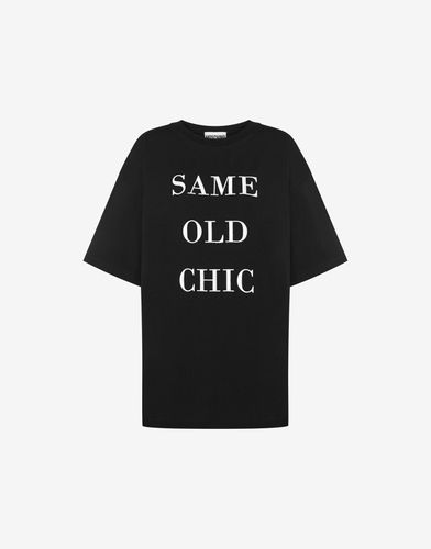 Same Old Chic T-shirt - Moschino - Modalova