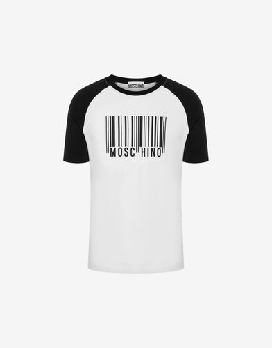 Jersey T-shirt Barcode - Moschino - Modalova