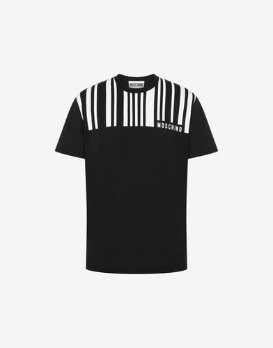 Organic Jersey T-shirt Barcode - Moschino - Modalova