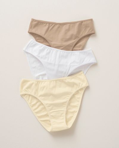 Paquete x 3 bragas tipo bikini con buen cubrimiento - Leonisa - Modalova