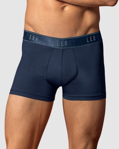 Bóxer corto con buen ajuste al cuerpo - Leo - Modalova