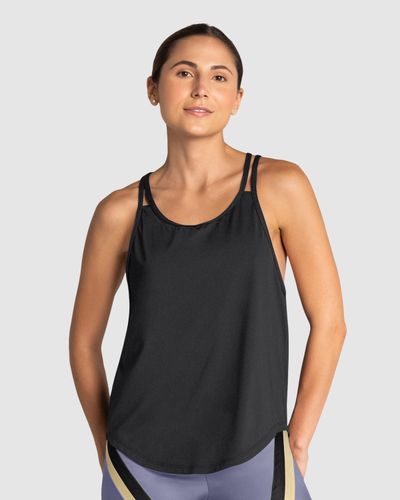 Camiseta deportiva de silueta amplia sin mangas - Leonisa - Modalova