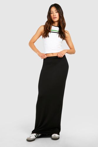 Womens Tall Basic Jersey Maxi Skirt - - 14 - boohoo - Modalova