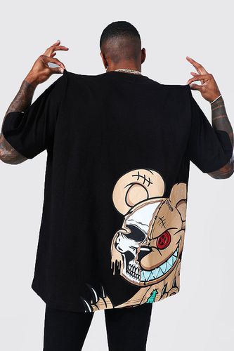 Oversized Ofcl Man Teddy Graphic T-shirt - - L - boohooMAN - Modalova