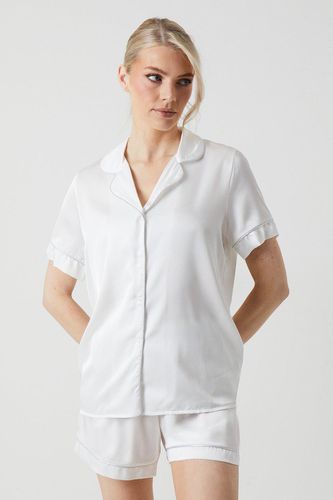 Womens Short Sleeve Embroidered Bridal Pyjama Set - - XL - Coast - Modalova