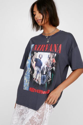 Womens Nirvana Graphic Band T-shirt - - M - Nasty Gal - Modalova