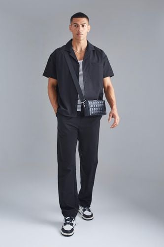 Technical Stretch Boxy Shirt & Trouser - - XL - boohooMAN - Modalova