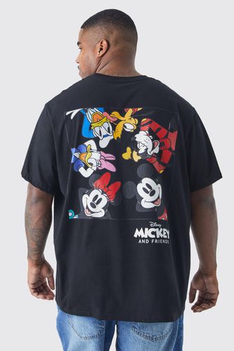 Plus Mickey Mouse License T-shirt - - 4XL - boohooMAN - Modalova
