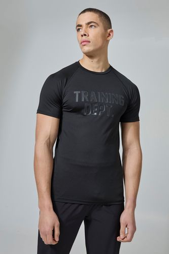 Active Training Dept Muscle Fit T-shirt - - L - boohooMAN - Modalova