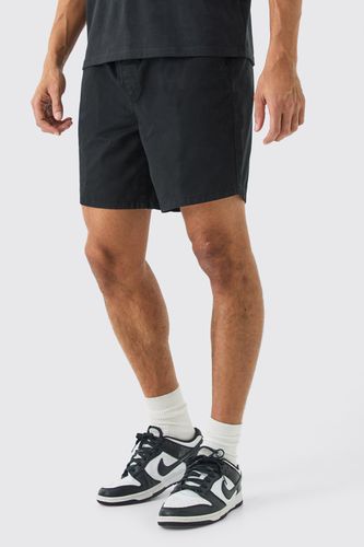 Shorter Length Relaxed Fit Elasticated Waist Chino Shorts in - XL - boohooMAN - Modalova