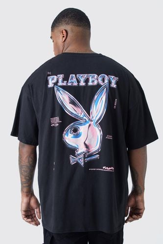Plus Playboy License T-shirt - - 4XL - boohooMAN - Modalova