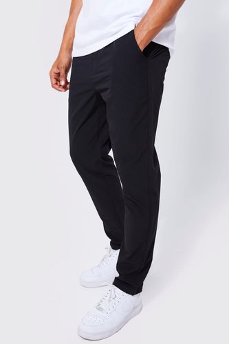 Elasticated Waist Technical Golf Stretch Slim Trouser - - L - boohooMAN - Modalova