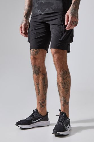 Tall Man Active Lightweight Cargo Shorts - - XS - boohooMAN - Modalova