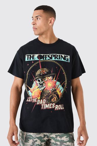Loose Fit The Offspring Band License T-shirt - - XS - boohooMAN - Modalova