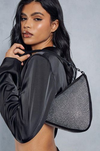 Womens Diamante Triangle Grab Bag - - One Size - MISSPAP - Modalova