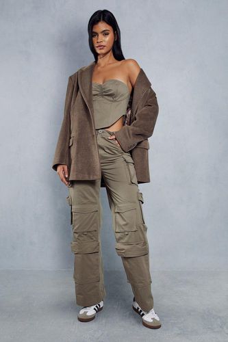 Womens Twill Multi Pocket Cargo Trouser - - 12 - MISSPAP - Modalova