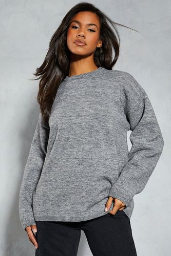 Womens Premium Knitted Mohair Oversized Jumper - - L - MISSPAP - Modalova