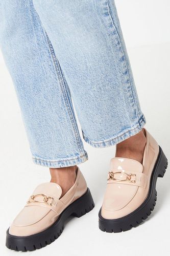 Womens Faith: Nash Metal Chain Detail Chunky Loafers - - 8 - Dorothy Perkins - Modalova