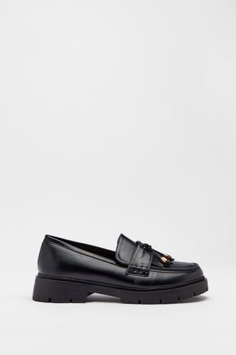 Womens Loafer With Tassle And Gold Trim - - 3 - Warehouse - Modalova