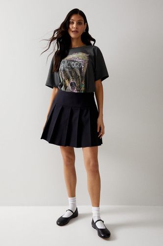 Womens Premium Tailored Pleated Mini Skirt - - 10 - Warehouse - Modalova