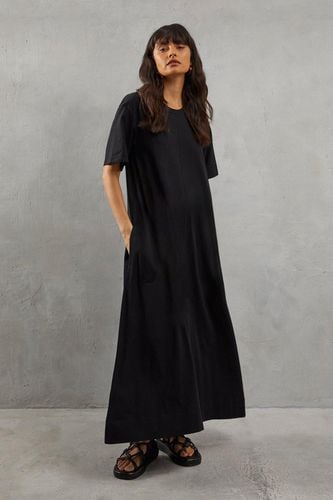 Womens Plain Trapeze Midi Dress - - 10 - Warehouse - Modalova